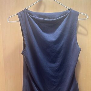 Mango Charcoal Sleeveless Top